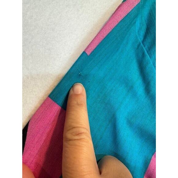 Vintage Wrangler Womens Shirt Cowboy Cut Long Tails Aztec Print Top Medium** - Picture 12 of 13